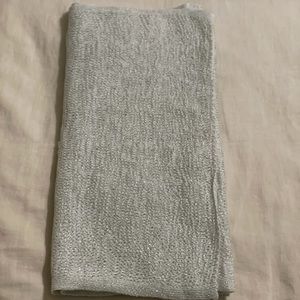 Silver on Silver scarf
